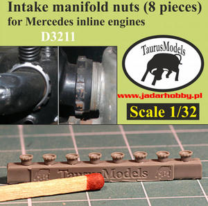 Taurusmodels D3211 Intake manifold nuts (8 pieces) (1/32) - 2824104160