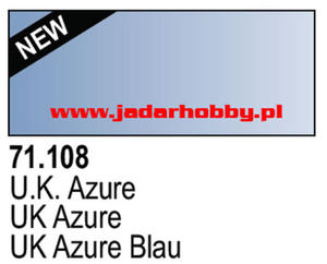 71108 Vallejo Model Air U.K. Azure (farba akryl 17ml) - 2824099151