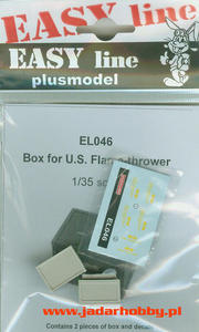 Plus Model EL046 Box for U.S. Flame-Thrower (1:35) - 2824101264