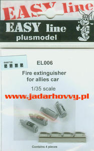 Plus Model EL006 Fire extinguisher for allies car (1:35) - 2824113462