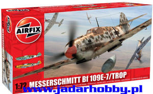 Airfix A02062 Messerschmitt Bf 109E-7/Trop (1:72) - 2824113970