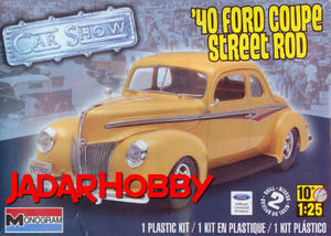 Monogram 85-4993 '40 Ford Coupe Street Rod (1/25) - 2824107098