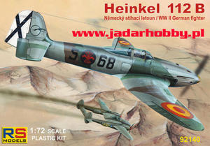 RS Models 92140 Heinkel He-112B (1/72) - 2824114000