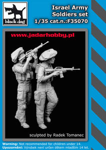 Black Dog F35070 Israel Army Soldiers Set (na zamowienie/for order)