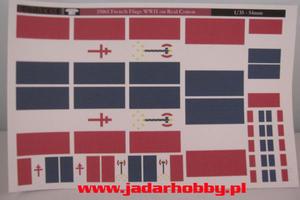 Reality in Scale 35061 French War Flags WWII (1:35) - 2824114235