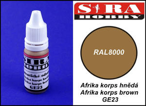 Sira Hobby GE23 Afrika Korps Brown RAL8000 (Farba akrylowa 12ml) - 2824112087
