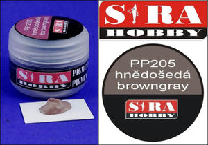 Sira Hobby PP205 Browngray (Pigment Paste, 30ml) - 2824109380