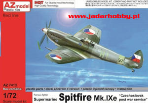AZ model AZ 7413 Supermarine Spitfire Mk.IXe "Czechoslovak post war service" (1/72) - 2824108444