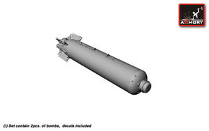 Armory AR ACA7304 CBU-103 WCMD submunition dispenser / cluster bomb (1/72) - 2824099037