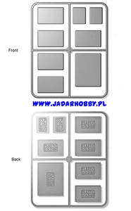 Plastic Soldier B01 - 15mm Mixed Bases - 2824114245