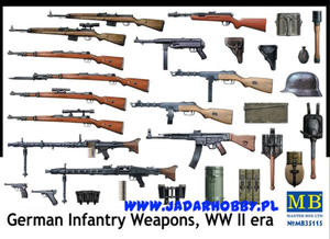 MB 35115 German Infantry Weapons WWII era (1:35) - 2824114257