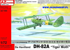 AZ model AZ 7409 De Havilland DH-82A "Tiger Moth" (1/72) - 2824114289