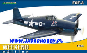 Eduard 84135 F6F-3Hellcat "Weekend Edition" (1/48) - 2824114310