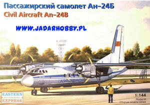 Eastern Express 14461 - Antonov An-24B Aeroflot / LOT (1/144) - 2824114331