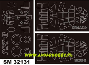 Montex SM32131 B-25J Mitchell (HK Models) 1:32 - 2824114366