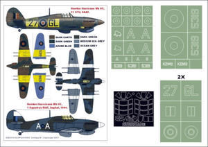 Montex K24044 1:24 Hurricane Mk.IIC (Trumpeter) - 2824114427