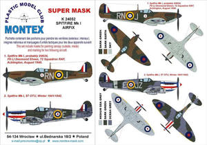 Montex K24052 1:24 Spitfire I (Airfix) - 2824114429