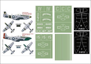 Montex K24046 1:24 P-51D Mustang (Trumpeter) - 2824114431