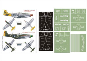 Montex K24045 1:24 P-51D Mustang (Trumpeter) - 2824114436