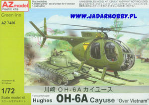 AZ model AZ 7426 Hughes OH-6A Cayuse "Over Vietnam" (1/72) - 2824114456