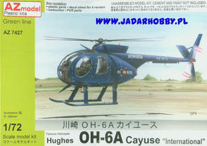 AZ model AZ 7427 Hughes OH-6A Cayuse "International" (1/72) - 2824114457