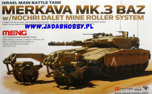Meng TS-005 Merkava Mk.3 BAZ w/Nochri Dalet Mine Roller System (1/35) - 2824114463