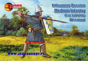 Mars 72061 Lithuanian-Russian Medium Infantry (1-st half of the XV century) (1:72) - 2824114468