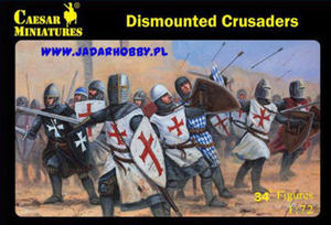 Caesar History 086 Dismounted Crusaders (1/72) - 2824114472