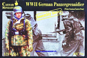 Caesar Miniatures 7714 WWII German Panzergrenadier (Winter Greatcoat Eastern Front) (1/72) - 2824114478