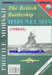 BS PM127 The British Battleship HMS NELSON (1940/41) (ksika) - 2824114520