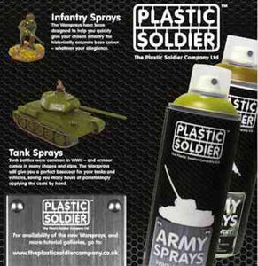 Plastic Soldier War Sprays SP009 US Olive Drab (400ml) - 2824114646