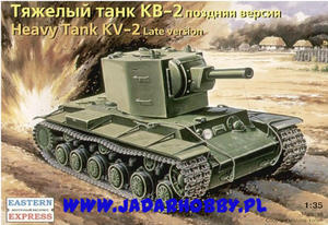 Eastern Express 35090- KV-2 mod.1941 late (152mm gun) (1/35) - 2824114657