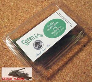 Green Line GL-033 Paski trawy wys.6-7mm, ciemnozielone - 2824101022