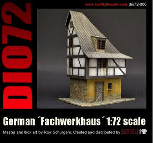 Reality in Scale 72006 German Fachwerk House (1/72) - 2824114867