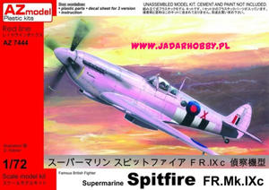 AZ model AZ 7444 Supermarine Spitfire FR.Mk.IXc (1/72) - 2824113541