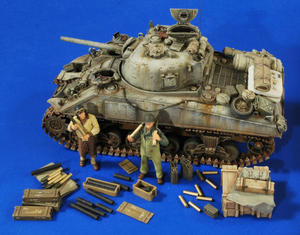 Verlinden 2753 1:35 75mm Shermans WWII Crew-Ammo-Stowage Supplies - 2824097892