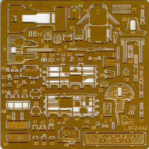 Part S72042 - Dewoitine D-520 kabina pilota (1/72) - 2824096878