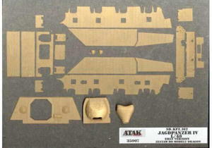 Atak 35007 - Zimmerit for Sd.Kfz.162 Jagdpanzer IV L/48 (1/35) - 2824098716