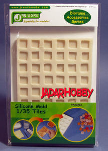 J's Work PPA3002 Silicone Mold For 1:35 Tile - 2824105735