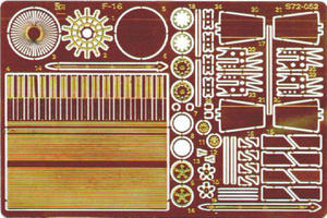 Part S72052 - F-16 "Fighting Falcon" podwozie i wydech (1/72) - 2824096888