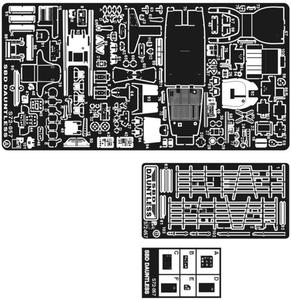 Part S72057 - SBD 3/5 Dauntless elementy wntrza (1/72)