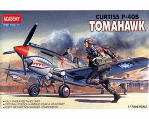 Academy 1655 - Curtiss P-40B Tomahawk (1/72) - 2824099173