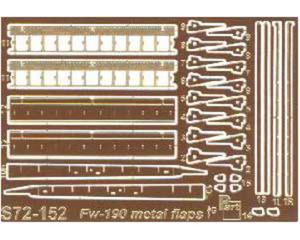 Part S72152 - Fw-190A/D/F/G - metalowe klapy (1/72) - 2824096988