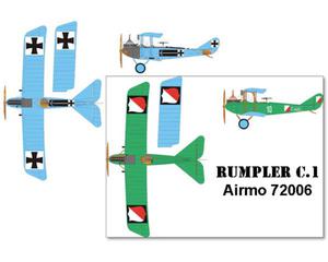 Airmo 72006 - Rumpler C.1 (1/72) - 2824099849