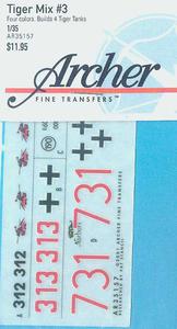 Archer AR35157 Tiger Mix 3 (1/35) - 2824100128