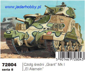 Mirage 72804 - M3 General Grant Mk.1 (1/72) - 2824100500