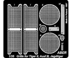 Aber G06 - King Tiger, Jagdtiger grile (el.fototr.1/35)
