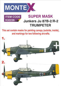 Montex K32236 Junkers Ju 87B-2/R-2 (Trumpeter) (1/32) - 2824101152