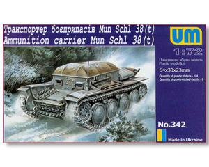 UM 342 Ammunition Carrier Mun Schl 38(t) (1/72) - 2824101267