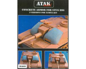 Atak 35A03 - Betonowy pancerz do STUG IIIG (1/35) - 2824101783